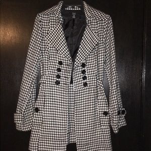 Houndstooth Jacket EUC